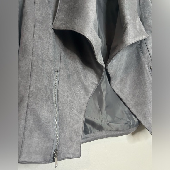 NWT MO-KA BY SANTA FE APPAREL CASUAL DRAPE FRONT JACKET SIZE XS - Picture 2 of 6